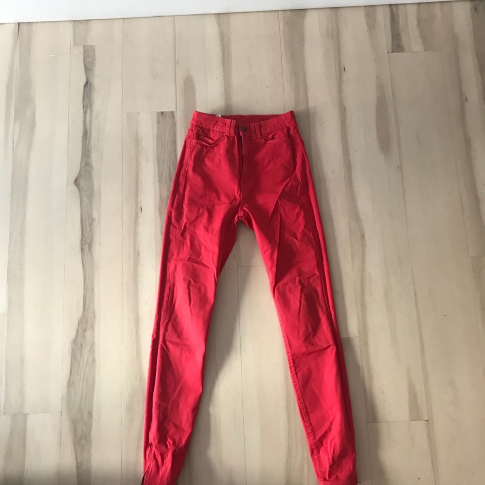 High waisted skinny Jeans size 24/25 worn once